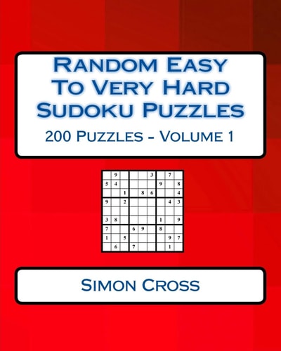 Random Easy To Very Hard Sudoku Puzzles