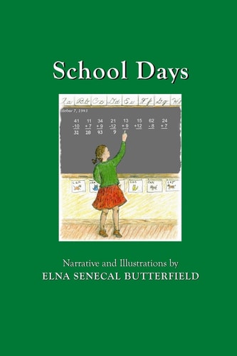 School Days Black & White Illustrations