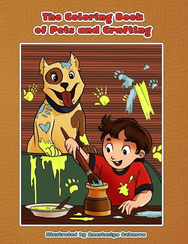 The Coloring Book of Pets and Crafting