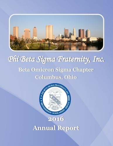 Beta Omicron Sigma 2016 Annual Report