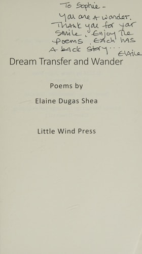 Dream Transfer and Wander