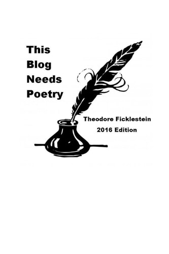 This Blog Needs Poetry 2016 Edition