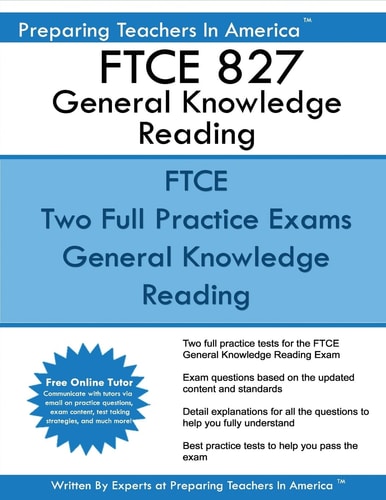 FTCE 827 General Knowledge Reading FTCE General Knowledge GKT Reading