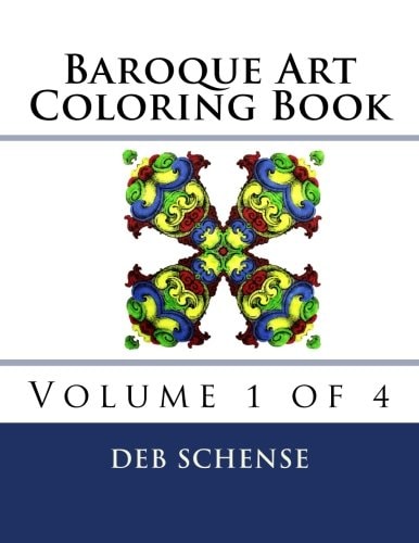 Baroque Art Coloring Book Volume 1 Of 4