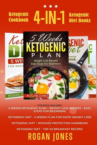 Ketogenic Cookbook 4-in-1 Ketogenic Diet Books