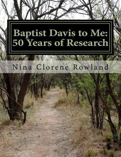 Baptist Davis to Me: 50 Years of Research