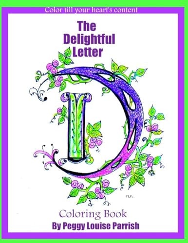 The Delightful Letter D Coloring Book