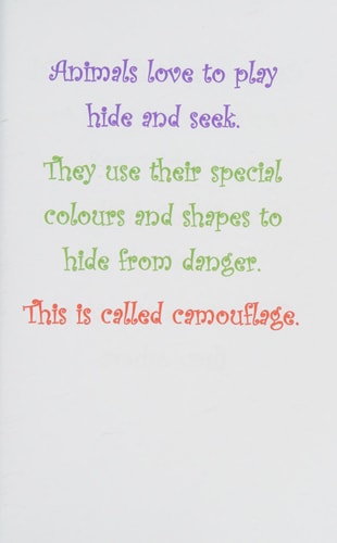 Hide and Seek Animals for Kids Can You Find the Camouflage Animals