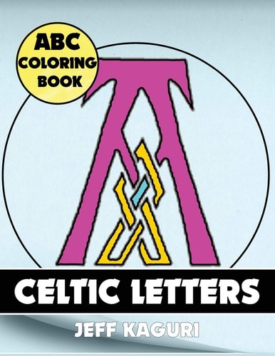 ABC Coloring Book Celtic Letters