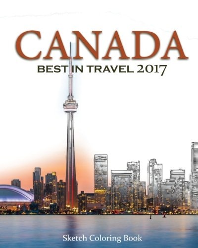 Canada Sketch Coloring Book Best InTRAVEL 2017