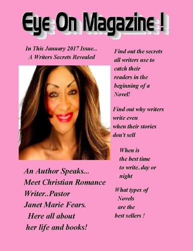 Eye On Magazine! A Magazine for Writers...all about Writing.