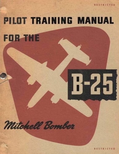 Pilot Training Manual For The Mitchell Bomber, B-25