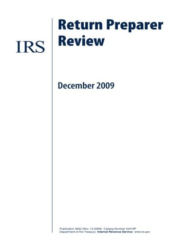 Return Preparer Review