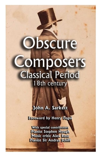 Obscure Composers Classical Period 18th Century