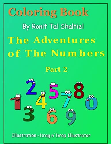 Coloring Book - The Adventures of the Numbers Subtraction
