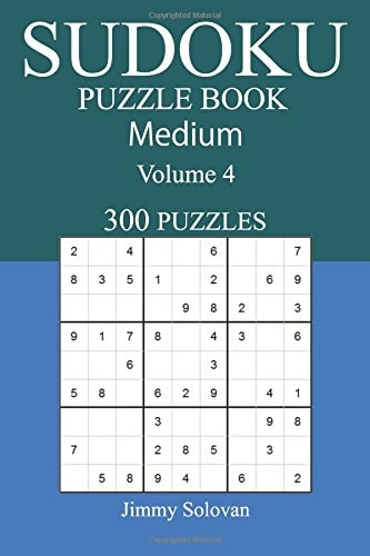 300 Medium Sudoku Puzzle Book Volume 4