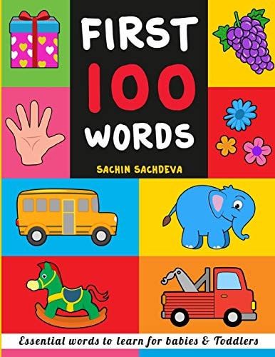 First 100 Words Essential Words to Learn for Babies and Toddlers