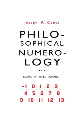 Philosophical Numerology