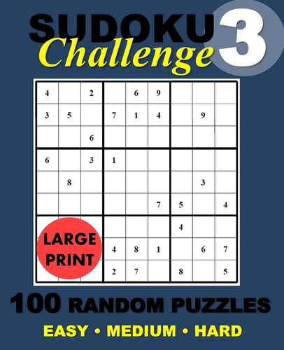Suduko Challange #3 Suduko Challange Random Puzzles