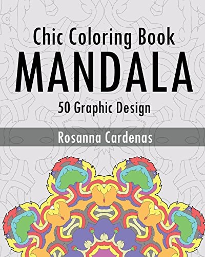 Chic Coloring Book Mandala Wonders Coloring (50 Graphic Design)