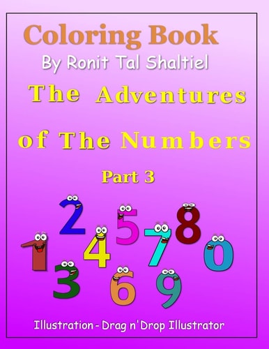 Coloring Book - The Adventures of the Numbers Multiplication and Addition.