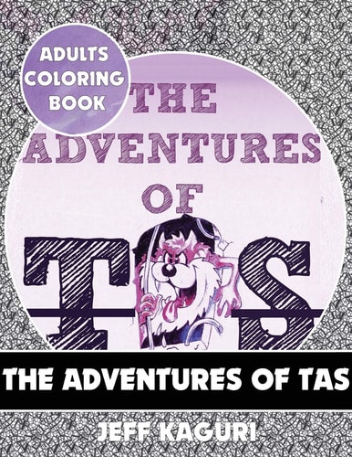 Adults Coloring Book The Adventures of Tas