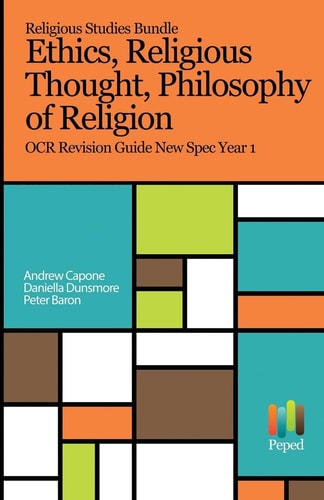 Religious Studies Bundle - Philosophy of Religion, Ethics, Religious Thought OCR Revision Guides New Spec Year 1