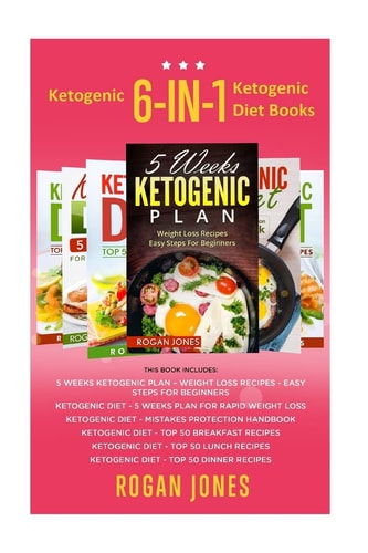 Ketogenic 6-in-1 Box Set Ketogenic Diet Books