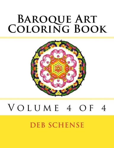 Baroque Art Coloring Book Volume 4 Of 4