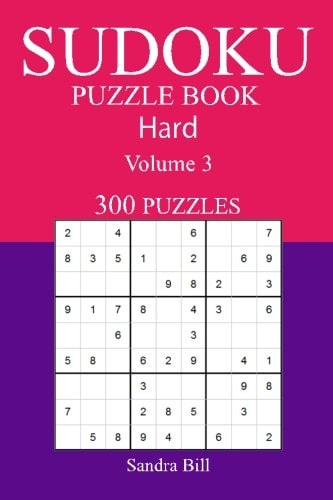 300 Hard Sudoku Puzzle Book Volume 3