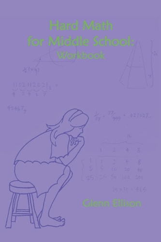 Hard Math for Middle School Workbook