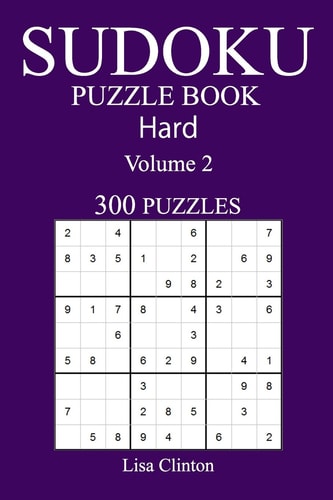 300 Hard Sudoku Puzzle Book Volume 2