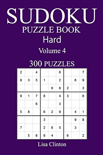 300 Hard Sudoku Puzzle Book Volume 4