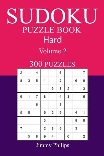 300 Hard Sudoku Puzzle Book Volume 2