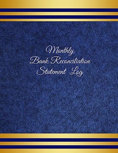 Monthly Reconciliation Statement Log
