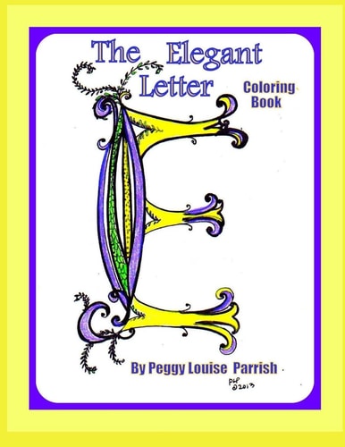 The Elegant Letter E Coloring Book