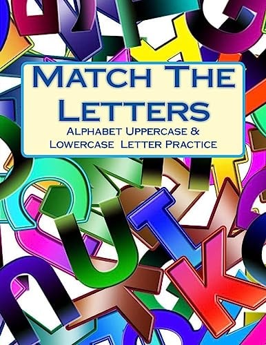 Match the Letters Alphabet Uppercase and Lowercase Letter Practice