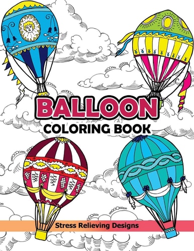 Balloon Coloring Book Hot Air Balloon