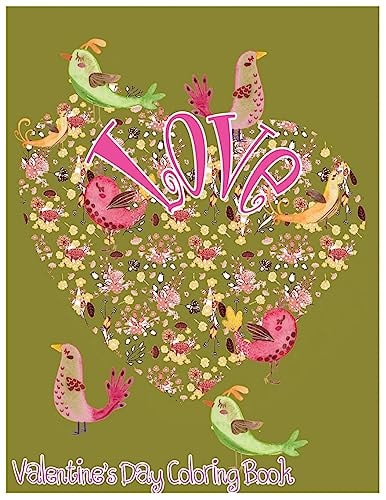 Love Valentine's Day Coloring Book