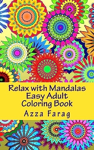 Relax with Mandalas Adult Coloring Book