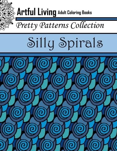 Silly Spirals Adult Coloring Book