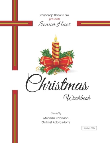 Senior Hues Christmas Coloring Book