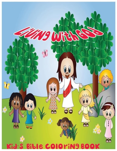 Living with God Kid's Bible Coloring Book