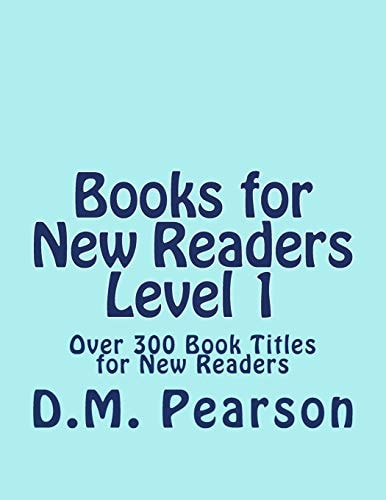 Books for New Readers Level 1 Over 300 Book Titles for New Readers