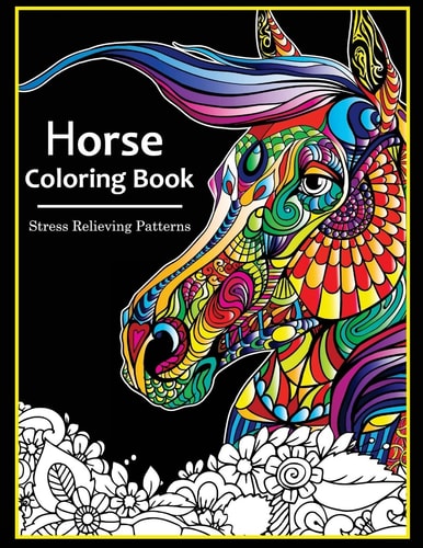 Horse Coloring Books for Adults