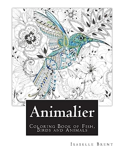 Animalier Animal Colouring Book