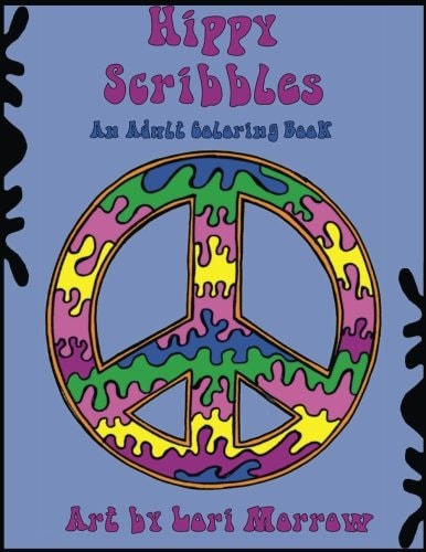 Hippy Scribbles An Adult Coloring Book