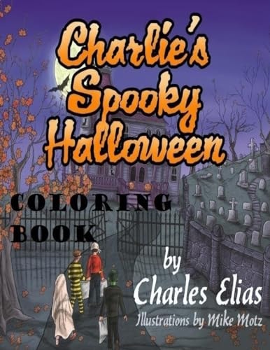 Charlie's Spooky Halloween Coloring Book