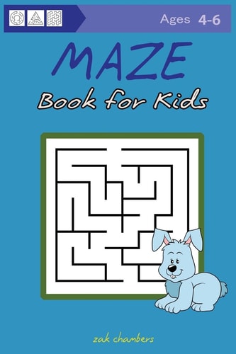 Maze Book for Kids Ages 4-6