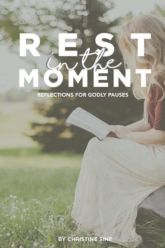 Rest In The Moment Reflections for Godly Pauses